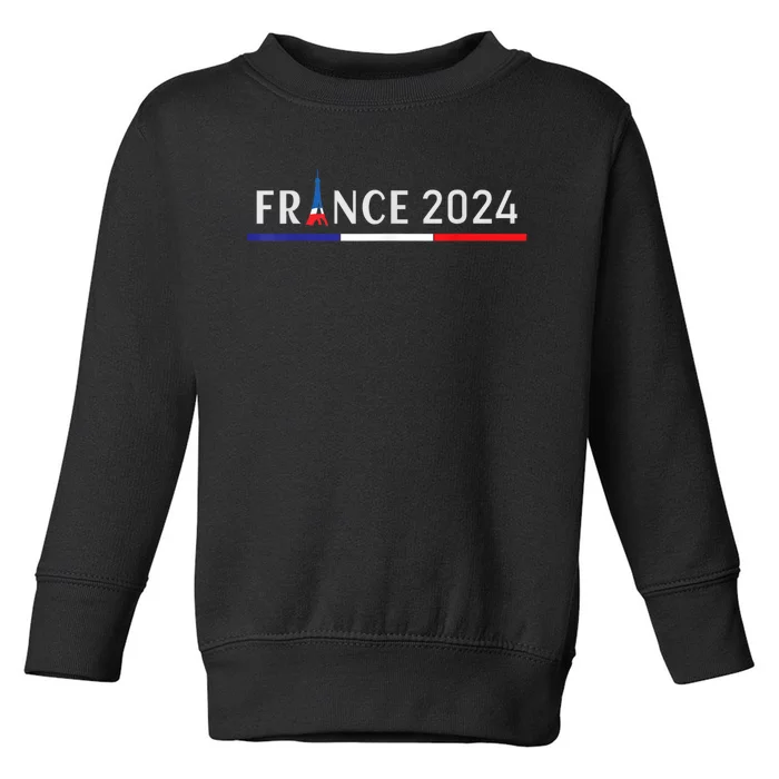 2024 Paris Sport France Summer Games 2024 In Its Capital Paris Toddler Sweatshirt