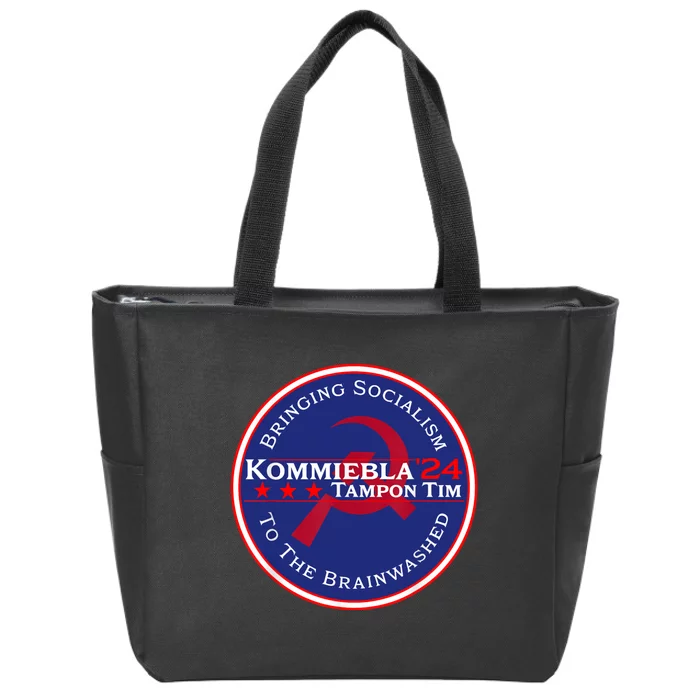 24 Political Satire Zip Tote Bag