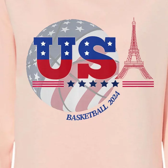 2024 Paris Sport Games Basketball Basket Ball Womens California Wash Sweatshirt