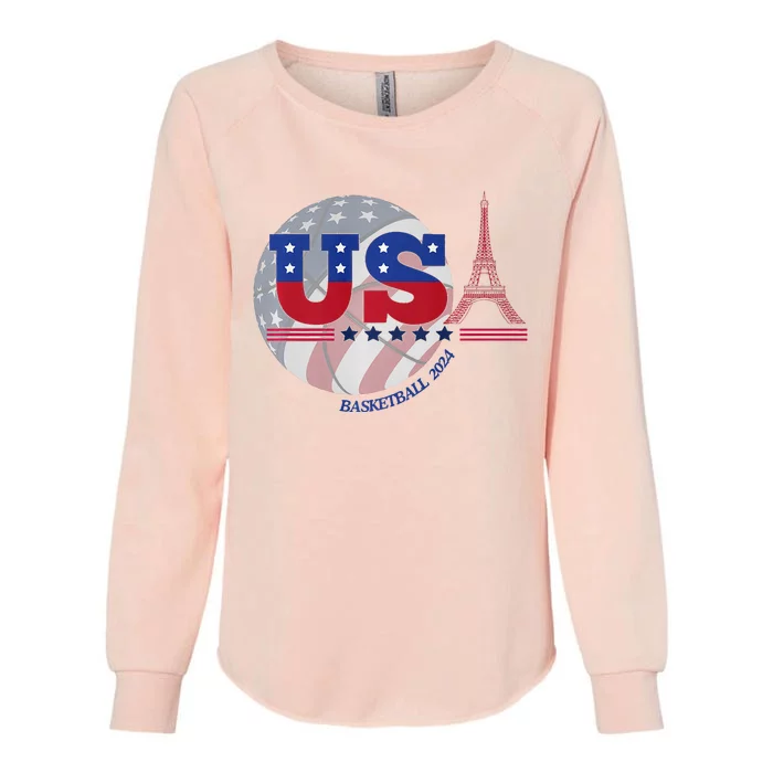 2024 Paris Sport Games Basketball Basket Ball Womens California Wash Sweatshirt