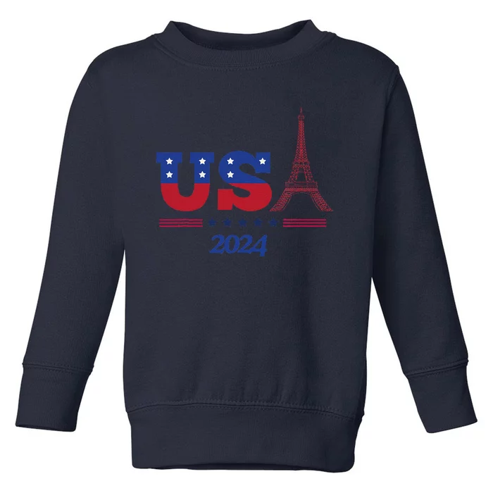 2024 Paris Sport Games Toddler Sweatshirt