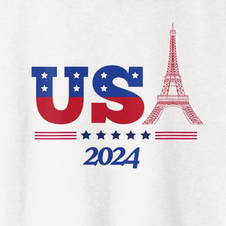 2024 Paris Sport Games Women's Crop Top Tee