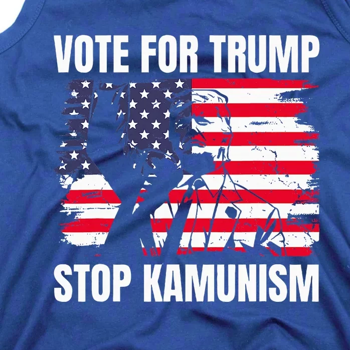 2024 President Vote For Trump Stop Kamunism Save America Tank Top