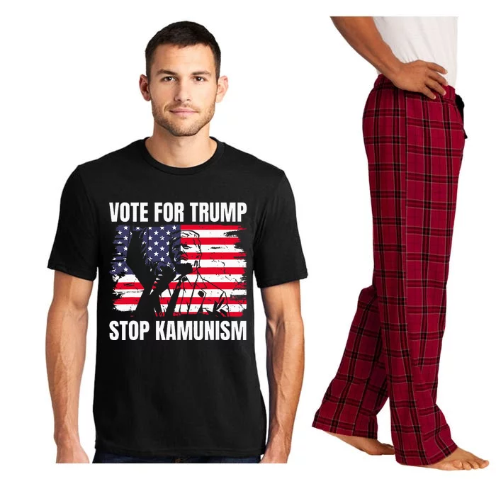 2024 President Vote For Trump Stop Kamunism Save America Pajama Set