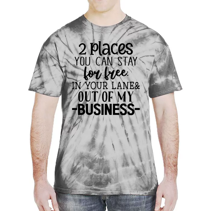 2 Places You Can Stay For Free Tie-Dye T-Shirt