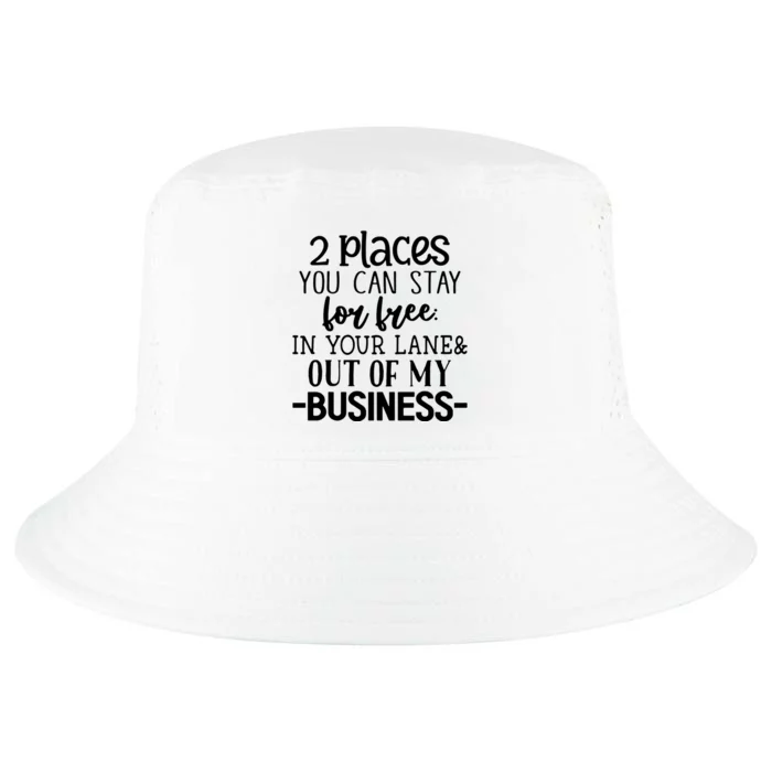 2 Places You Can Stay For Free Cool Comfort Performance Bucket Hat