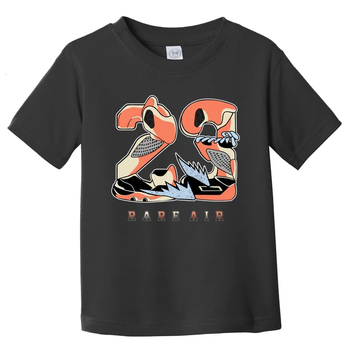 23 Rare Air Crimson Bliss 5s Matching Toddler T-Shirt