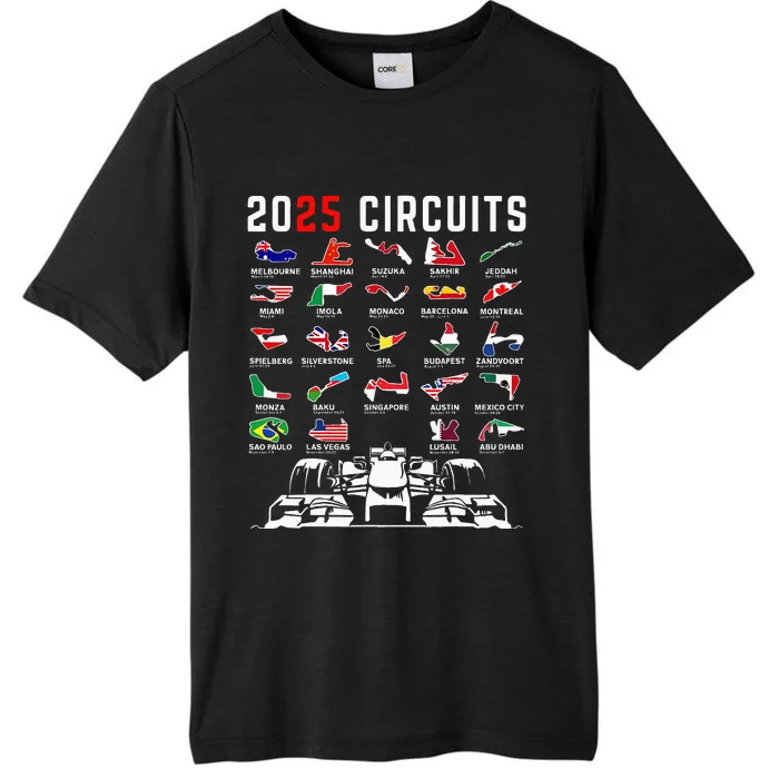 2025 Races Formula Racing Car 2025 Formula Racing ChromaSoft Performance T-Shirt