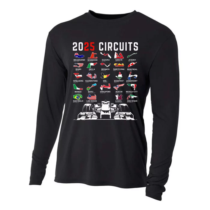 2025 Races Formula Racing Car 2025 Formula Racing Cooling Performance Long Sleeve Crew