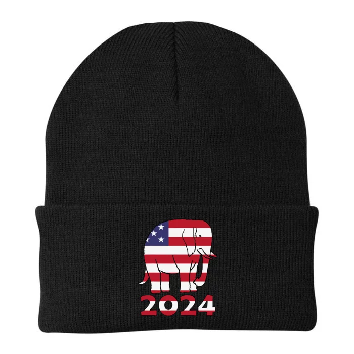 2024 Republican Support Knit Cap Winter Beanie