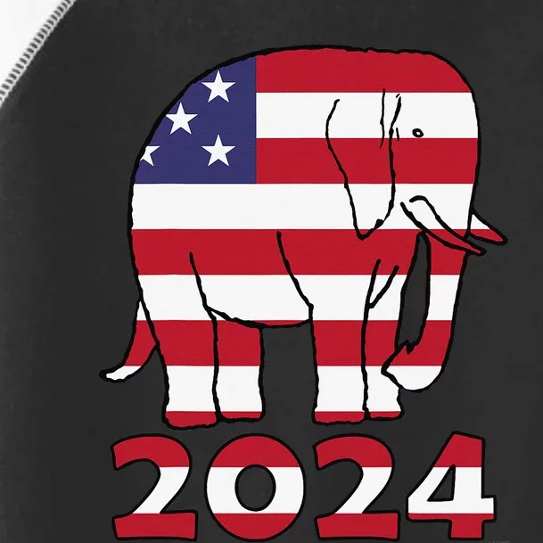 2024 Republican Support Toddler Fine Jersey T-Shirt