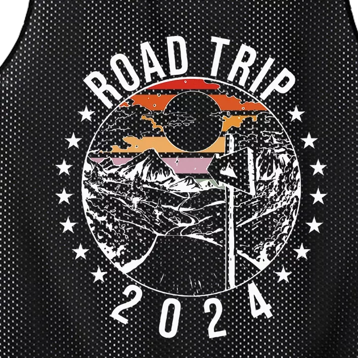 2024 Road Trip Mesh Reversible Basketball Jersey Tank