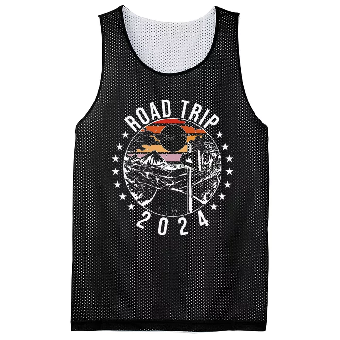 2024 Road Trip Mesh Reversible Basketball Jersey Tank