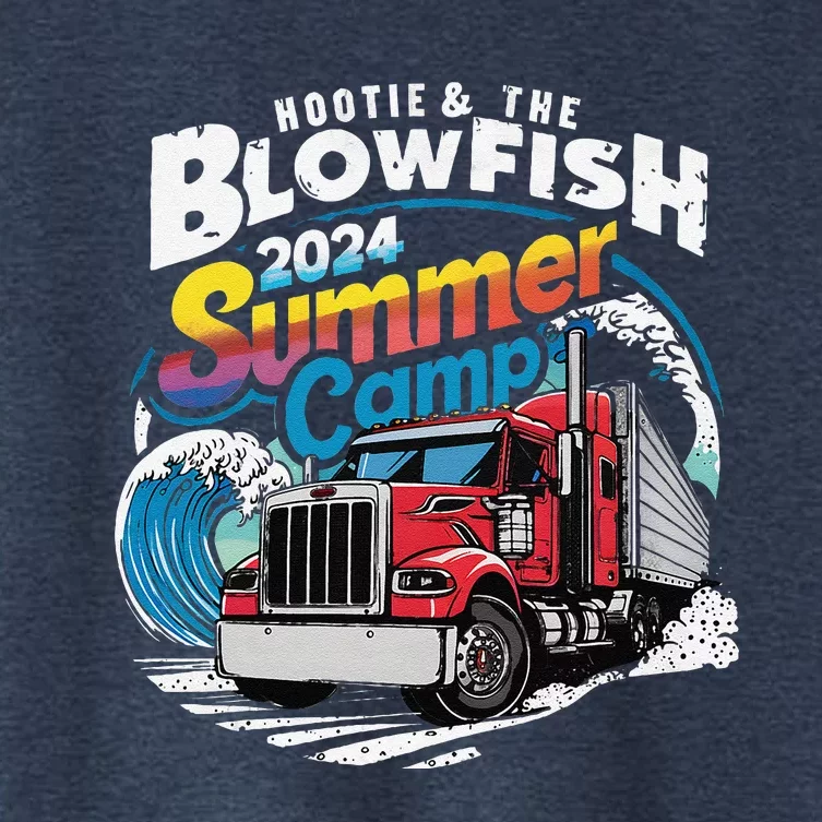 2024 Summer Camp With Truck Women's Crop Top Tee