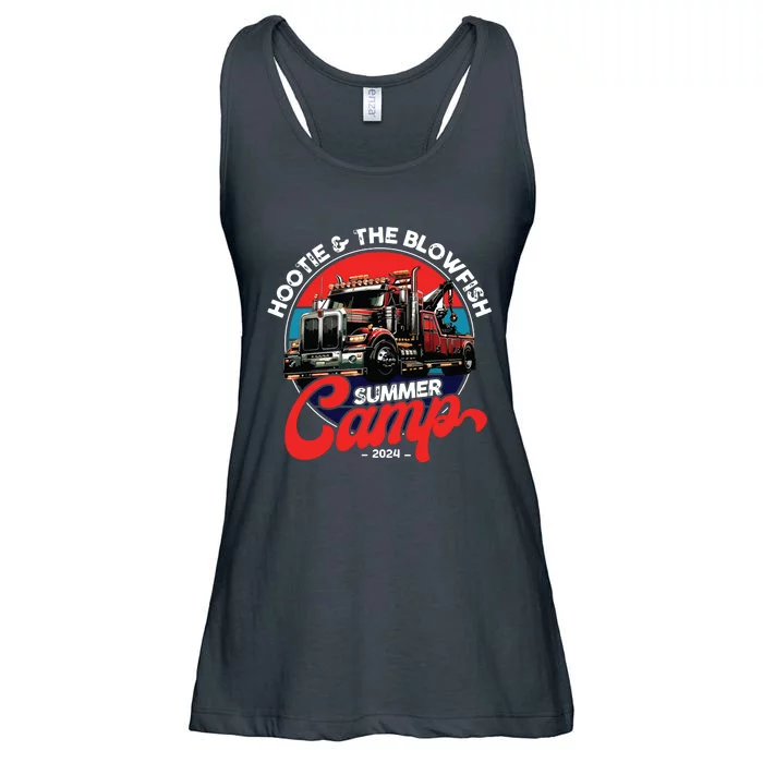 2024 Summer Camp With Trucks Vintage Ladies Essential Flowy Tank