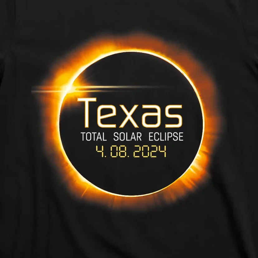 2024 Solar Eclipse Texas Usa Totality Gift T-Shirt