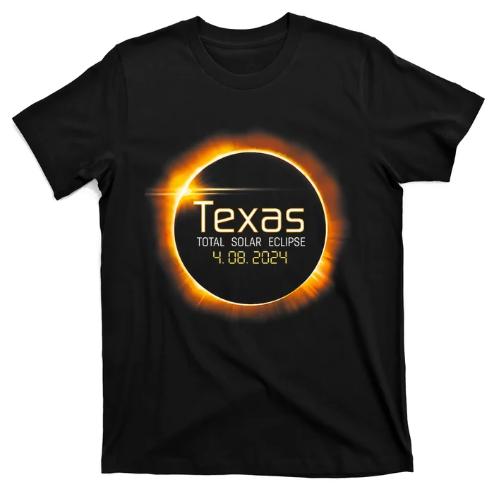 2024 Solar Eclipse Texas Usa Totality Gift T-Shirt