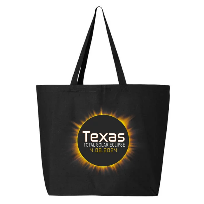 2024 Solar Eclipse Texas Usa 25L Jumbo Tote