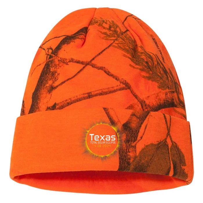 2024 Solar Eclipse Texas Usa Kati - 12in Camo Beanie