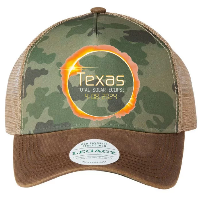 2024 Solar Eclipse Texas USA Totality Legacy Tie Dye Trucker Hat