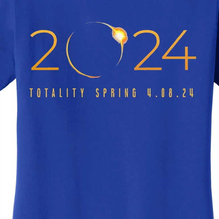 2024 Solar Eclipse American Totality Spring 4.08.24 Women's T-Shirt