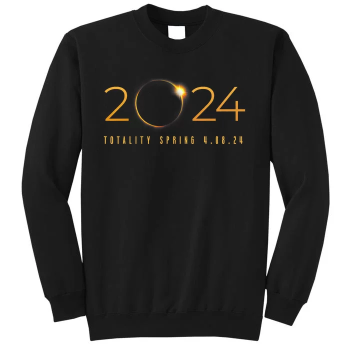 2024 Solar Eclipse American Totality Spring 4.08.24 Tall Sweatshirt