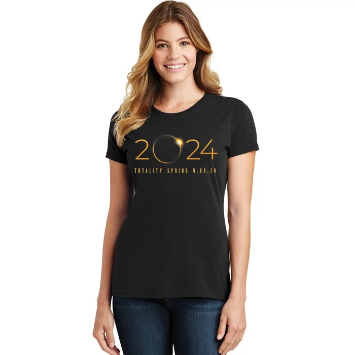 2024 Solar Eclipse American Totality Spring 4.08.24 Women's T-Shirt