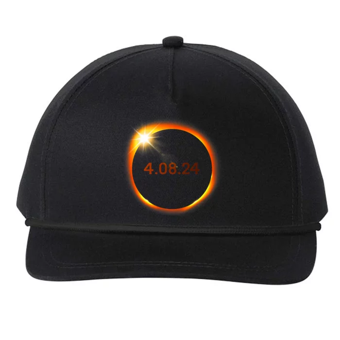 2024 Solar Eclipse American Totality Spring 4.08.24 Snapback Five-Panel Rope Hat