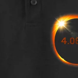 2024 Solar Eclipse American Totality Spring 4.08.24 Dry Zone Grid Performance Polo