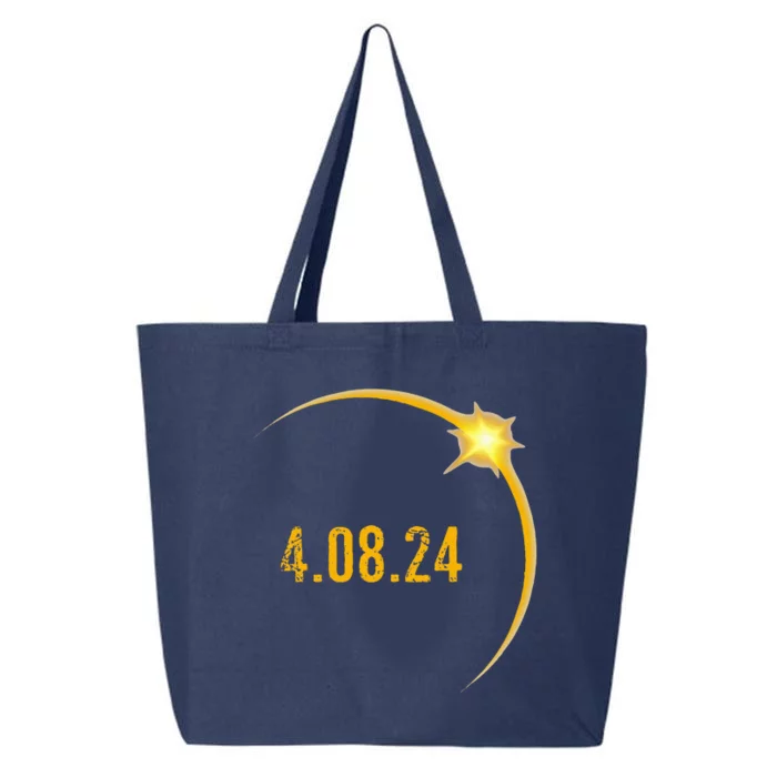 2024 Solar Eclipse American Totality Spring 4.08.24 25L Jumbo Tote