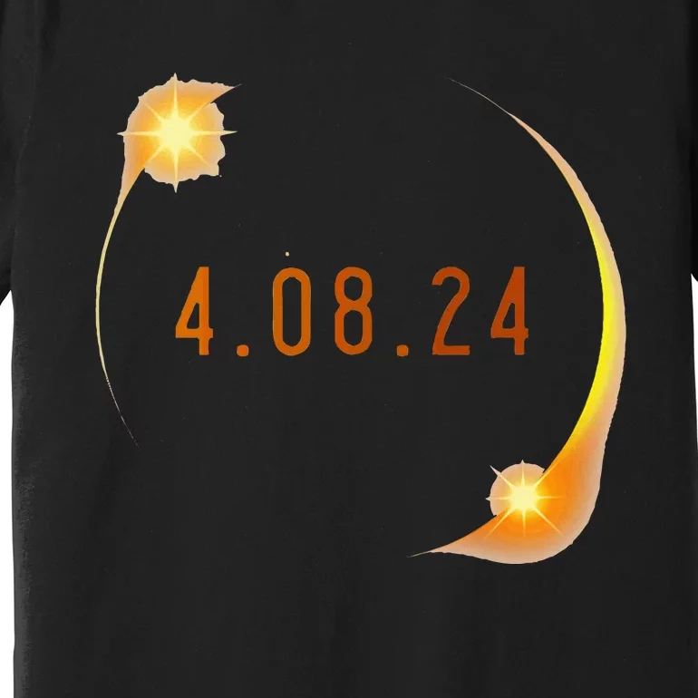 2024 Solar Eclipse American Totality Spring 4.08.24 Premium T-Shirt