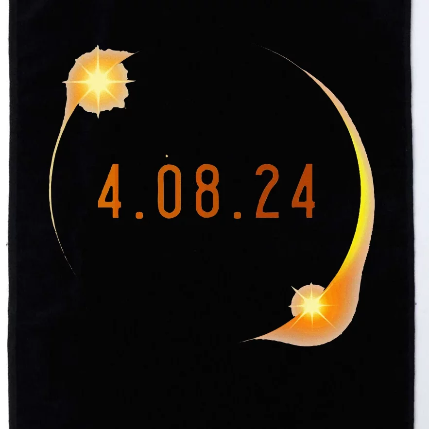 2024 Solar Eclipse American Totality Spring 4.08.24 Platinum Collection Golf Towel