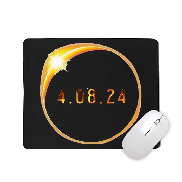 2024 Solar Eclipse American Totality Spring 4.08.24 Mousepad