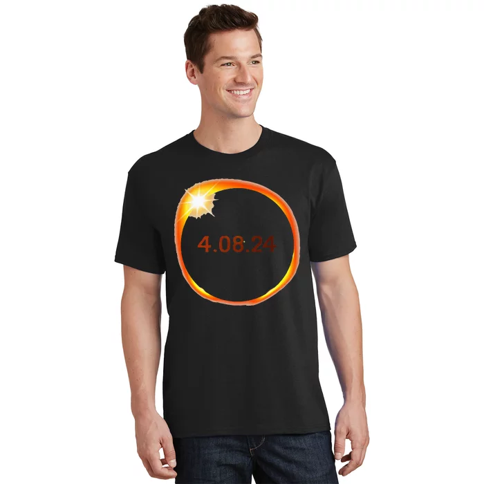 2024 Solar Eclipse American Totality Spring 4.08.24 T-Shirt