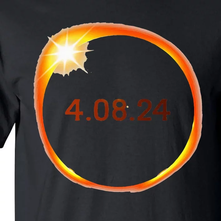 2024 Solar Eclipse American Totality Spring 4.08.24 Tall T-Shirt