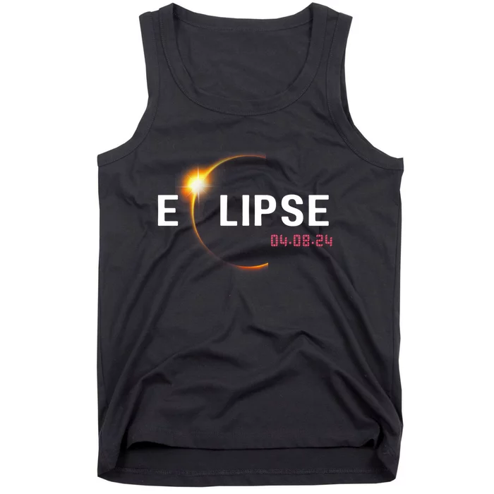 2024 Solar Eclipse 2024 04.08.24 Eclipse Tank Top