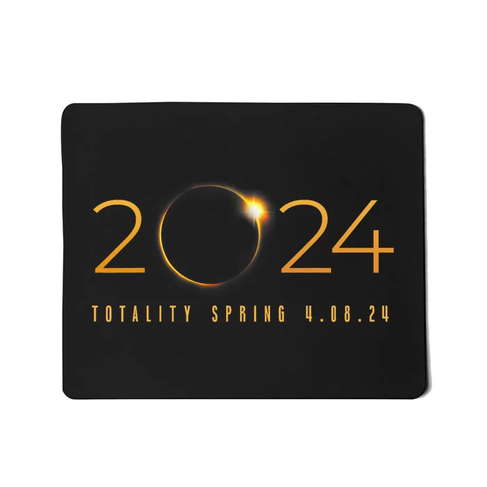 2024 Solar Eclipse American Totality Spring 4.08.24 Gift Mousepad