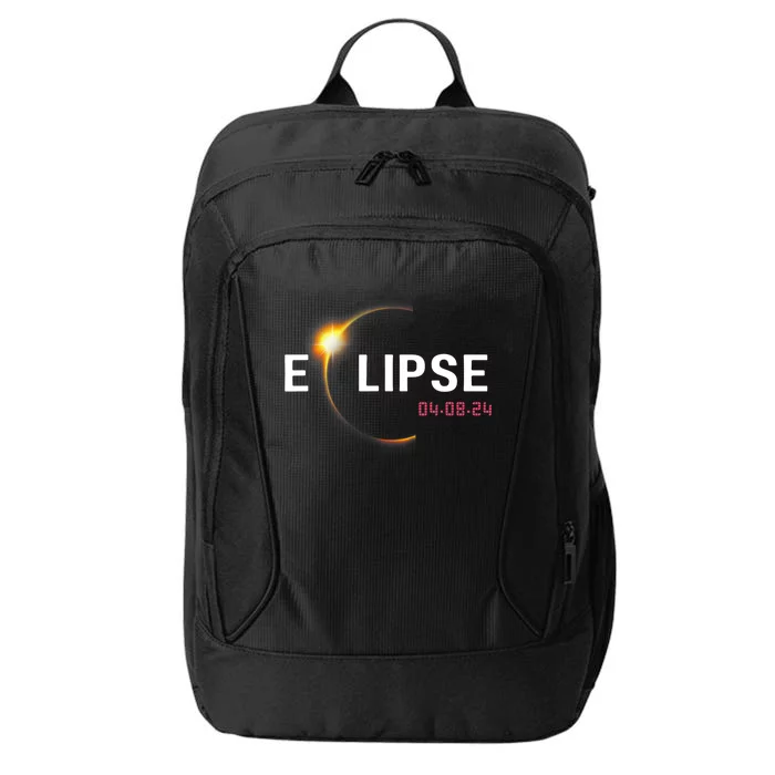 2024 Solar Eclipse 2024 04.08.24 Eclipse City Backpack