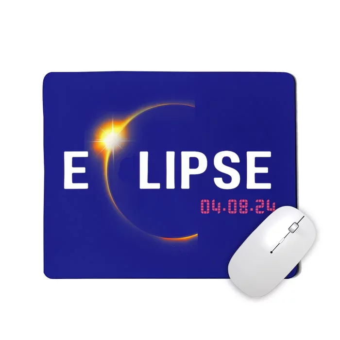 2024 Solar Eclipse 2024 04.08.24 Eclipse Mousepad