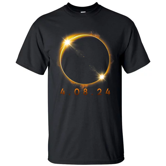 2024 Solar Eclipse 2024 040824 Eclipse Tall T-Shirt