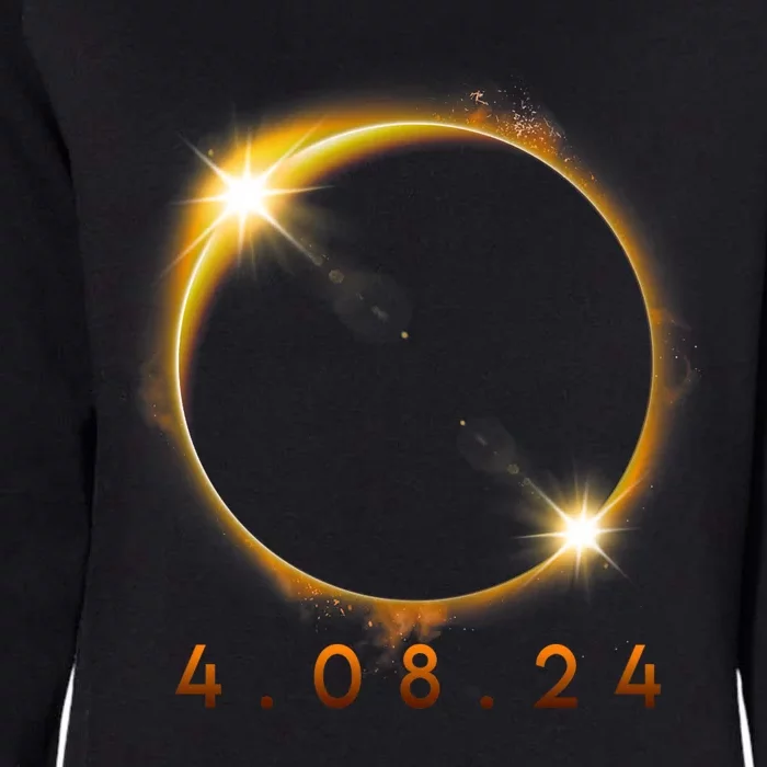 2024 Solar Eclipse 2024 040824 Eclipse Womens California Wash Sweatshirt