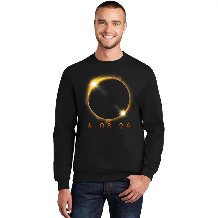 2024 Solar Eclipse 2024 040824 Eclipse Tall Sweatshirt