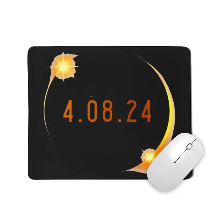 2024 Solar Eclipse American Totality Spring 4.08.24 Mousepad