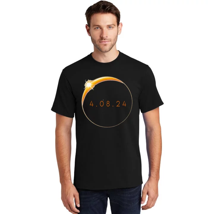 2024 Solar Eclipse 2024 040824 Eclipse Tall T-Shirt