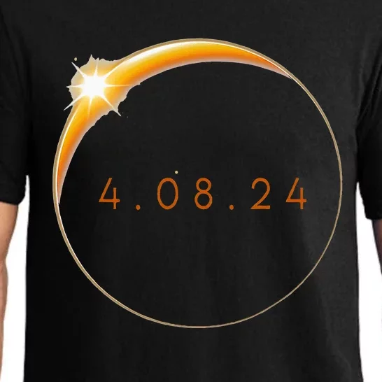 2024 Solar Eclipse 2024 040824 Eclipse Pajama Set