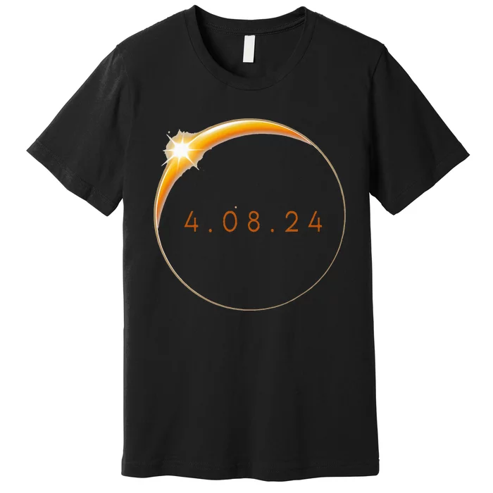 2024 Solar Eclipse 2024 040824 Eclipse Premium T-Shirt