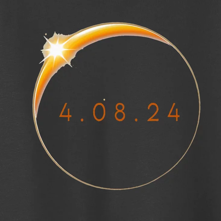 2024 Solar Eclipse 2024 040824 Eclipse Toddler T-Shirt