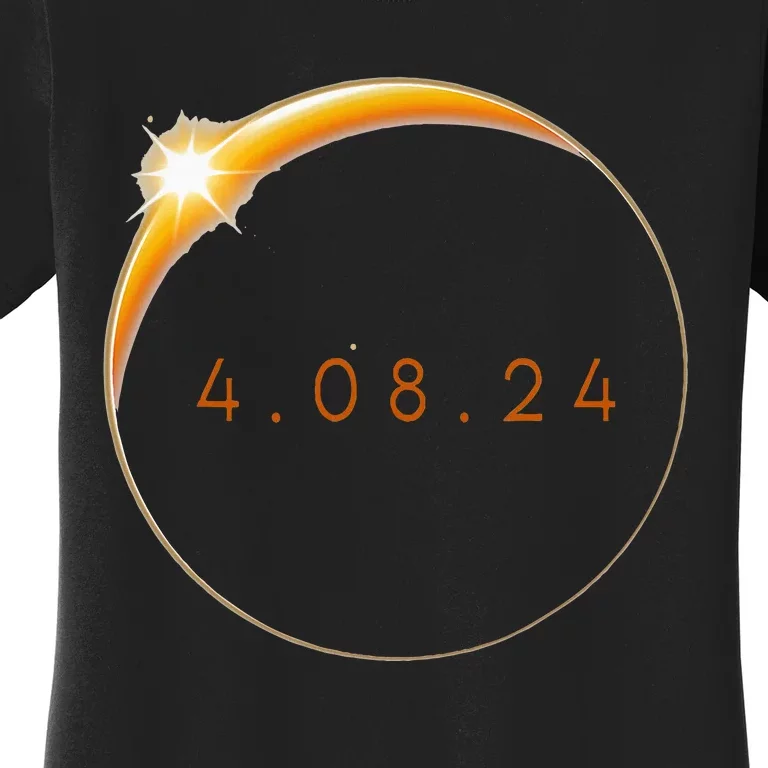 2024 Solar Eclipse 2024 040824 Eclipse Women's T-Shirt