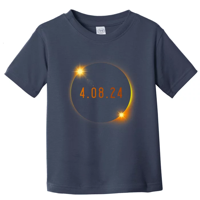 2024 Solar Eclipse American Totality Spring 4.08.24 Toddler T-Shirt