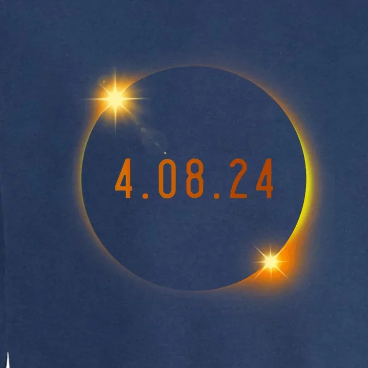 2024 Solar Eclipse American Totality Spring 4.08.24 Garment-Dyed Sweatshirt